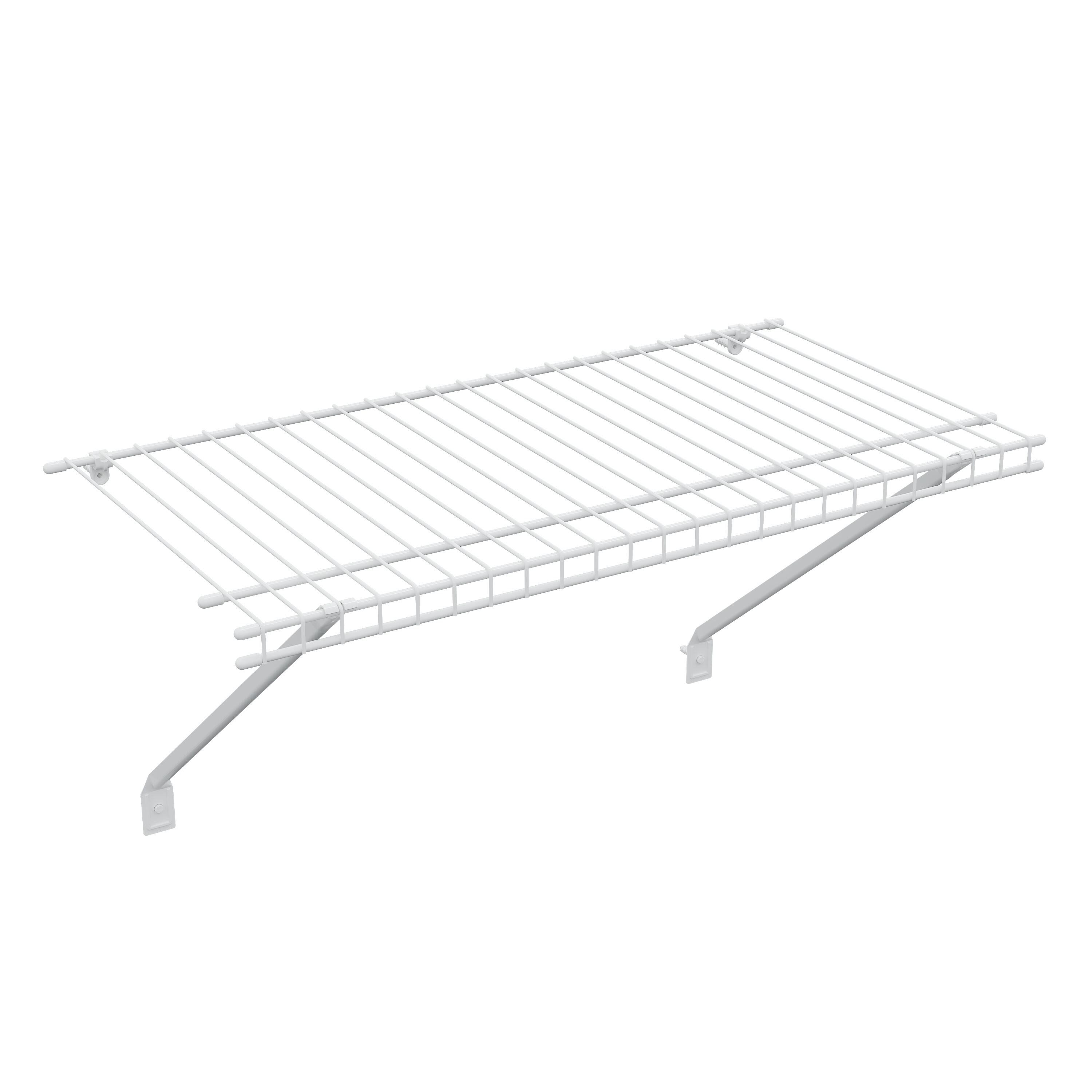 CLOSETART FA212 Metal Wire Shelf Walkin Closet Systems Storage Wardrobe Organizer 2'