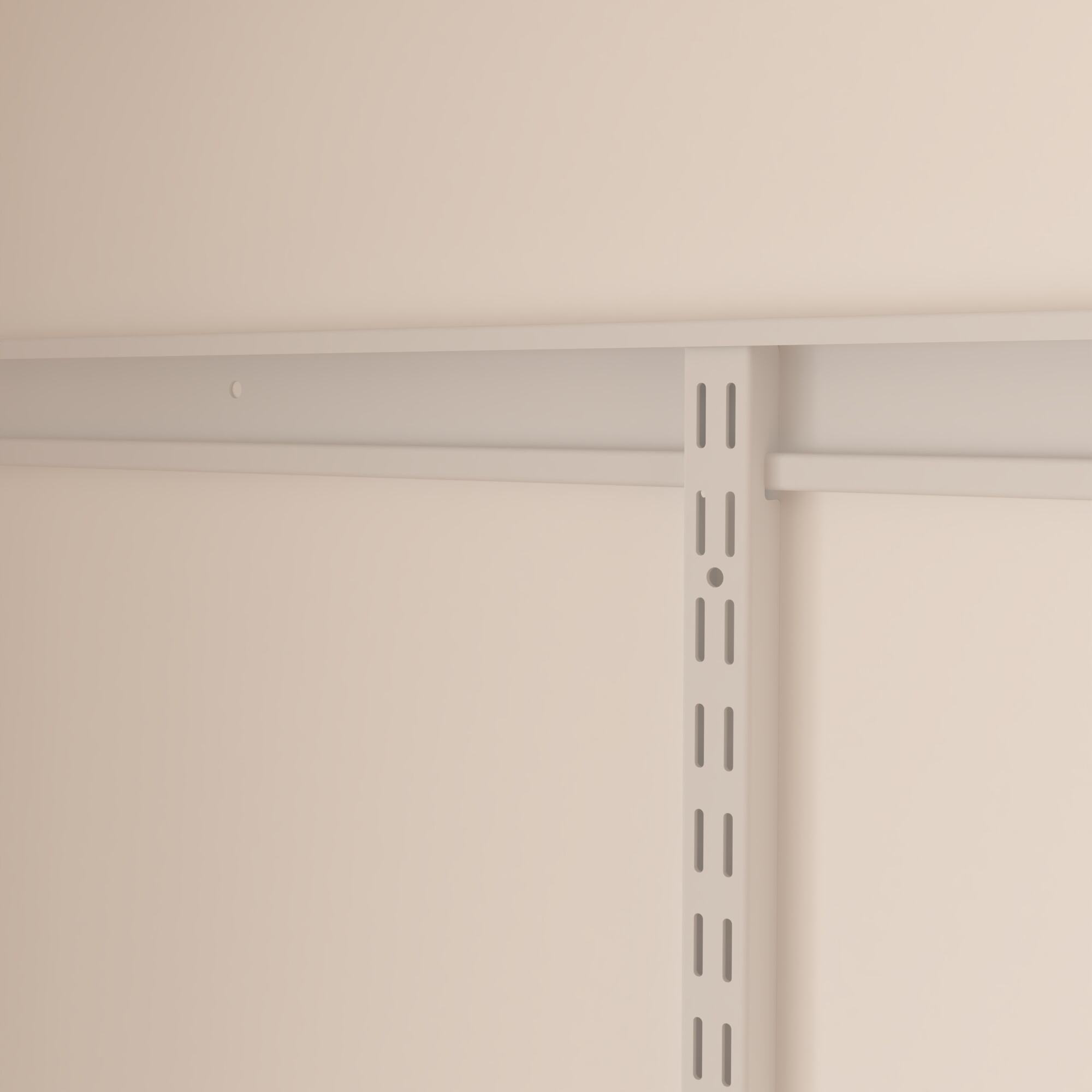 Top Rail for Walk in Closet Systems Metal Wire Shelf Closet Organizer Storage Wardrobe