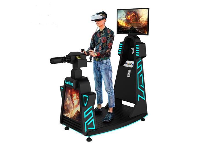 VR Gatling Virtuelle Realität Zombie Schießen Spiele Simulator