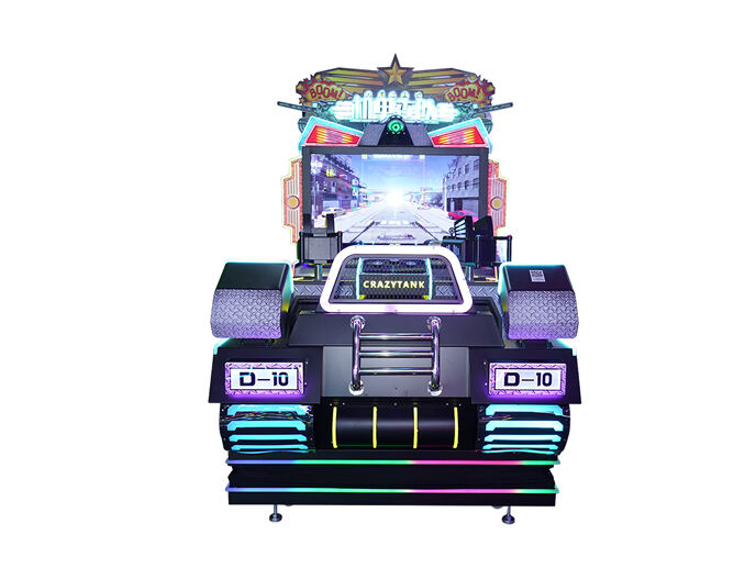 Crazy Tank 2 Players Tank Arcade Shooting Arcade Game Machine