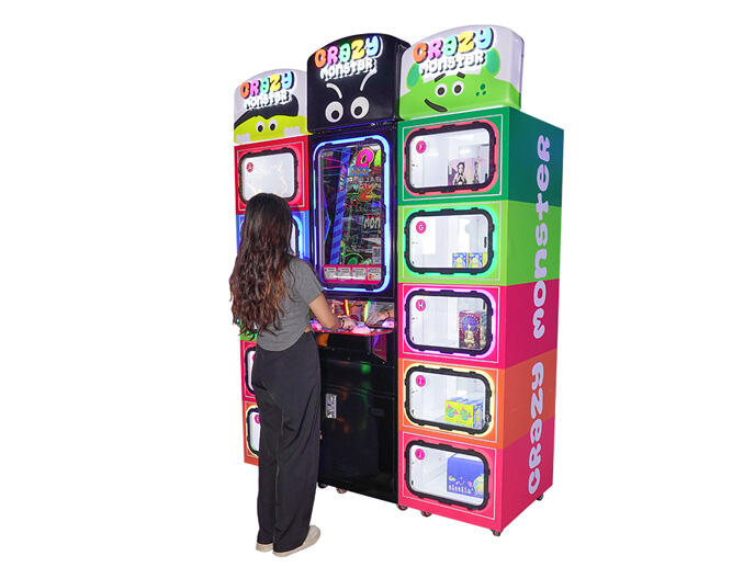 Verrückter Monster Ball Catch-Preis-Einlöse-Arcade-Automat