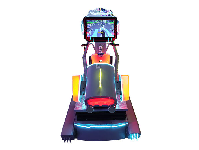 Battle Motorcycle Game Arcade With Dynamic Platform