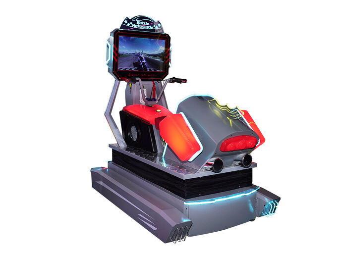 Game Arcade Motor Tempur dengan Platform Dinamis