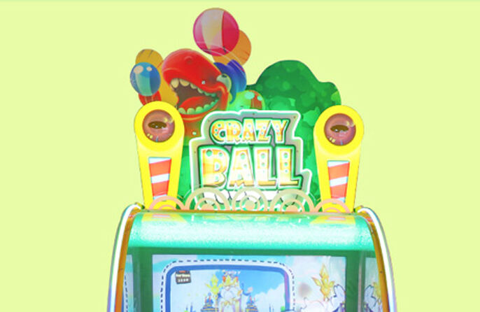 Machine de jeu d'arcade vidéo Crazy Ball Shooting Detail1.jpg