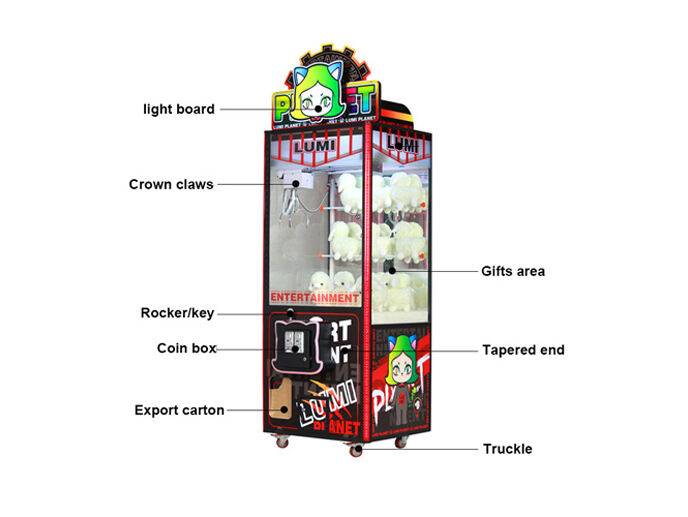 LUMI Planet Toy Grabber Claw Machine