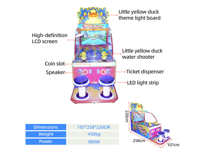 Duck Party Water Shooting Arcade Game Duck Arcade