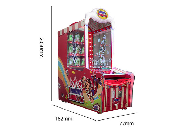 Funny Carnival Ball Throwing Ticket Redemption Arcade Games