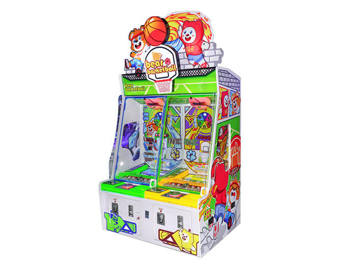 Bär Basketball Kinder Ball Schießen Arcade Spiel