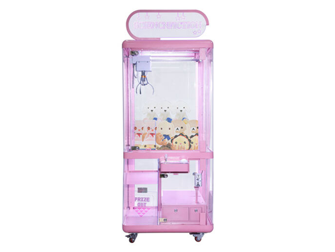 Sciencnfiction Fully Transparent Claw Crane Game Machine