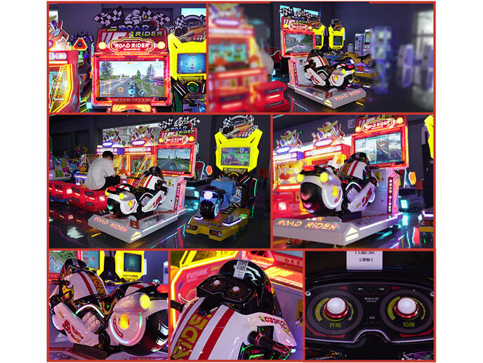 Road Rider Motorrad-Arcade-Spiel für Kinder