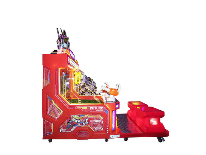 2 Players Future Aircraft Water Shooting Arcade Game Machine