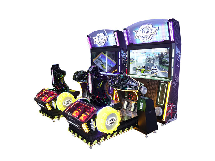 Crazy Speed Racing Game Arcade Cabinet