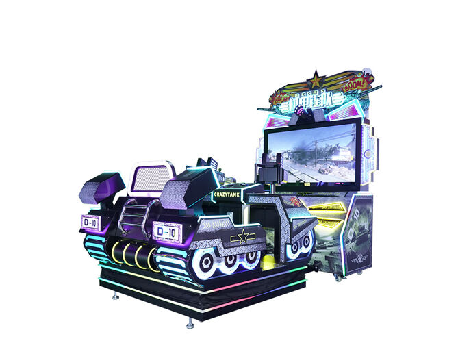 Crazy Tank 2 Players Tank Arcade Shooting Arcade Game Machine