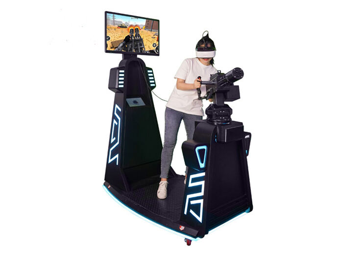 محاكي ألعاب إطلاق النار على الزومبي بتقنية الواقع الافتراضي VR Gatling