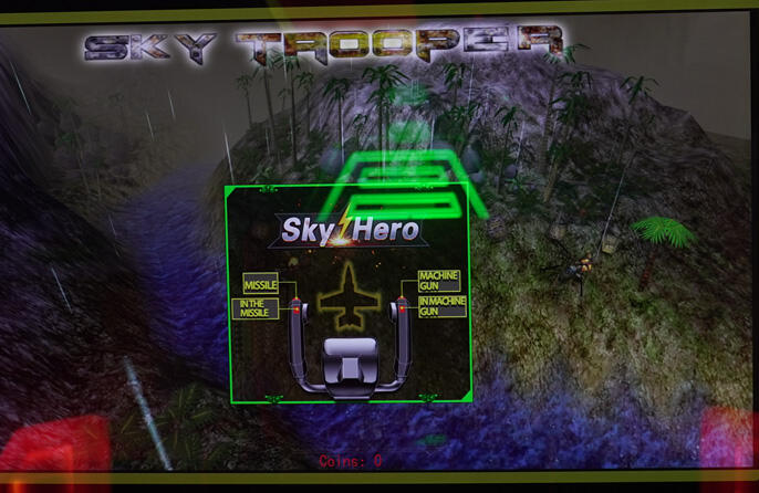 Sky Hero Flugzeug Arcade mit Sky Trooper Spiel Detail4.jpg