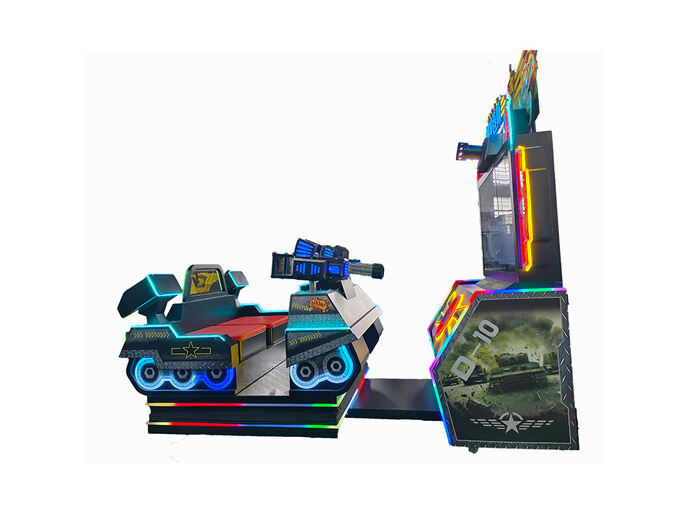 Crazy Tank 2 Players Tank Arcade Shooting Arcade Game Machine