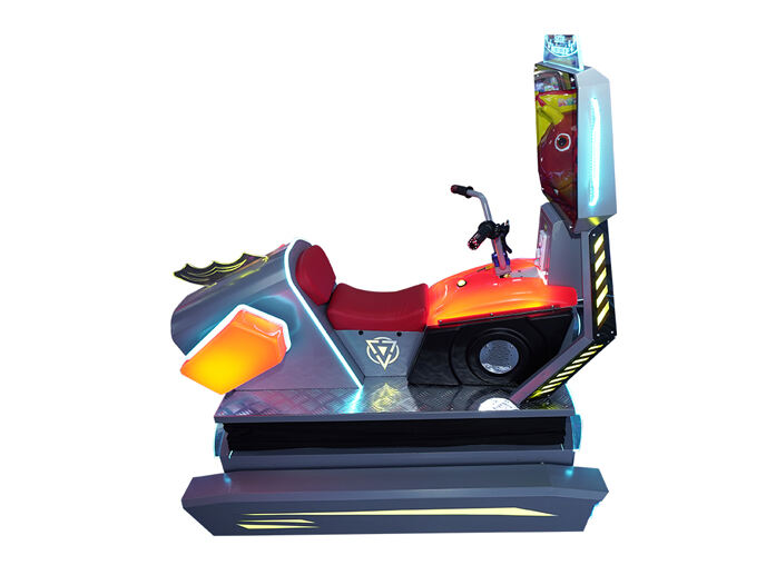 Battle Motorcycle Game Arcade With Dynamic Platform