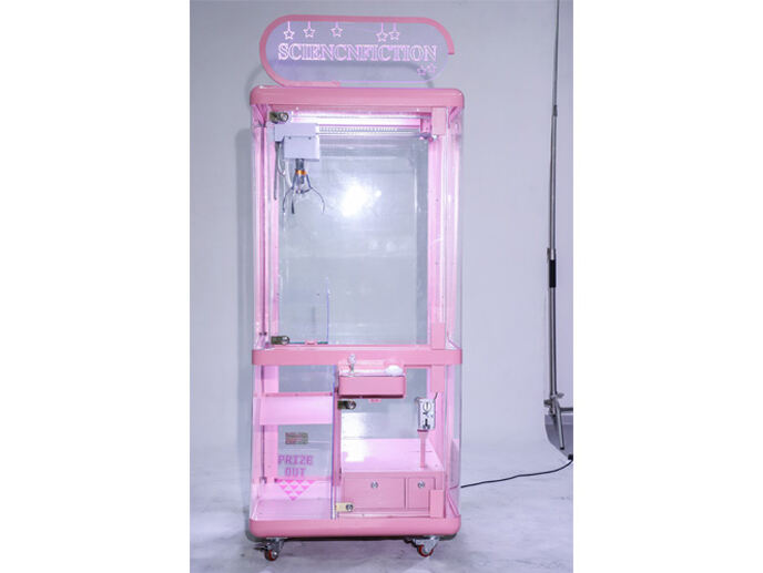 Sciencnfiction Fully Transparent Claw Crane Game Machine