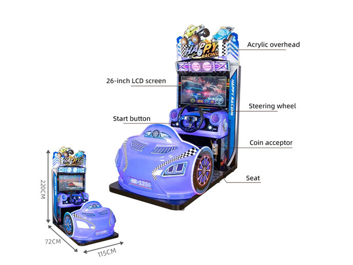 Happy Racing Autorennen Arcade-Spielautomaten