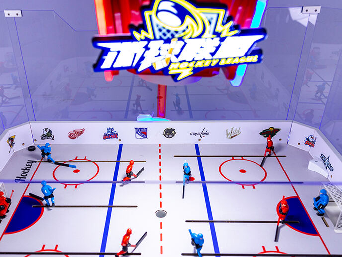 ליגה הוקי הוקי קרח Arcade Bubble Hockey שולחן