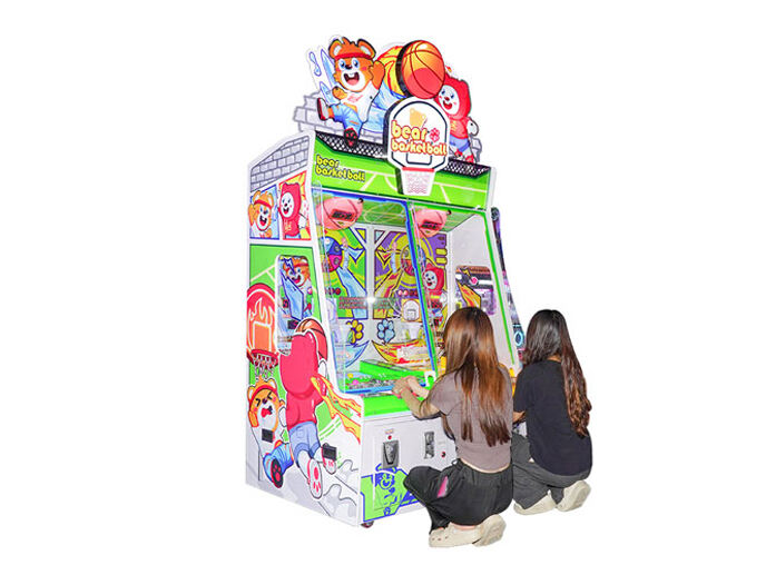 Bär Basketball Kinder Ball Schießen Arcade Spiel