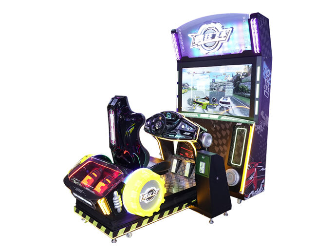 Crazy Speed Racing Game Arcade Cabinet