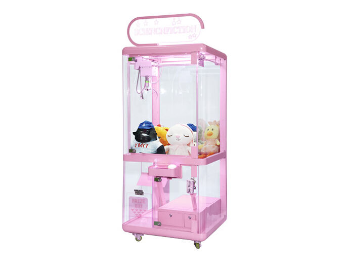 Sciencnfiction Fully Transparent Claw Crane Game Machine