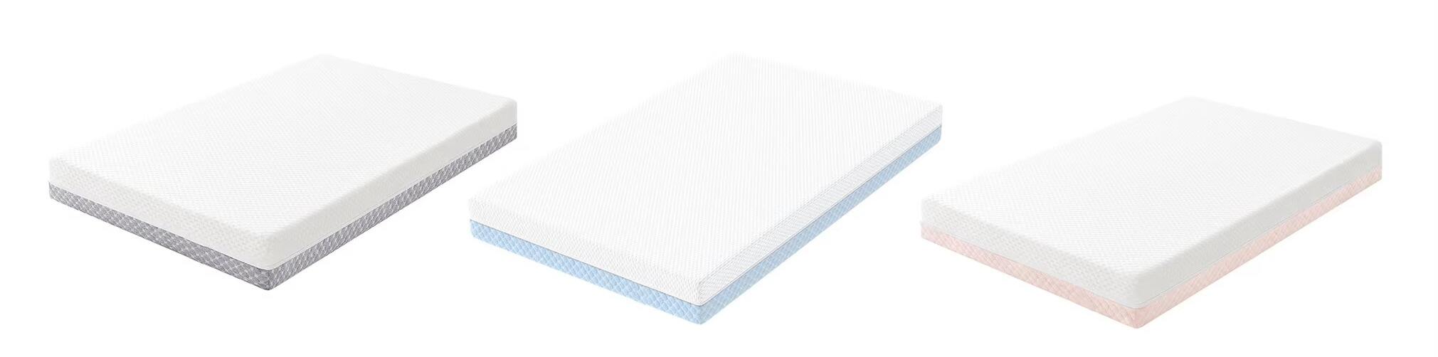 double sided design hypoallergenic skin friendly baby foam mattress cover-4