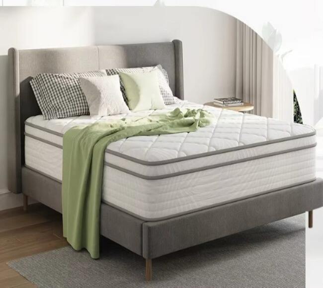 anti pilling folding eco friendly 10 inch twin zipper knitted spring mattress cover-1
