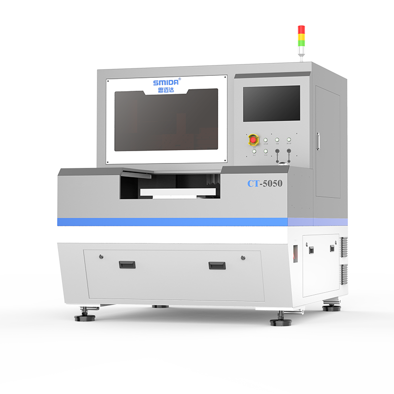 Automatic inline Fiber Laser Cutting Machine for PCB Metal Substrates & Sheet Metals CT-MiniC1