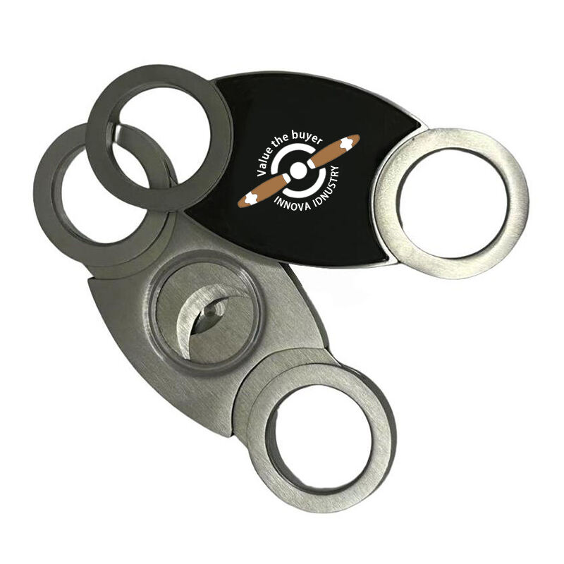 Tijeras para Puros de Resina y Acero, Cortador de Puros, Cuchillo para Puros