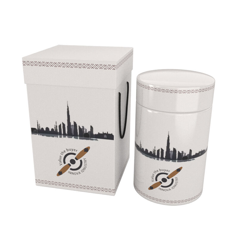 Handmade Tobacco Humidor Cigar Accessories Storage Ceramic Jars