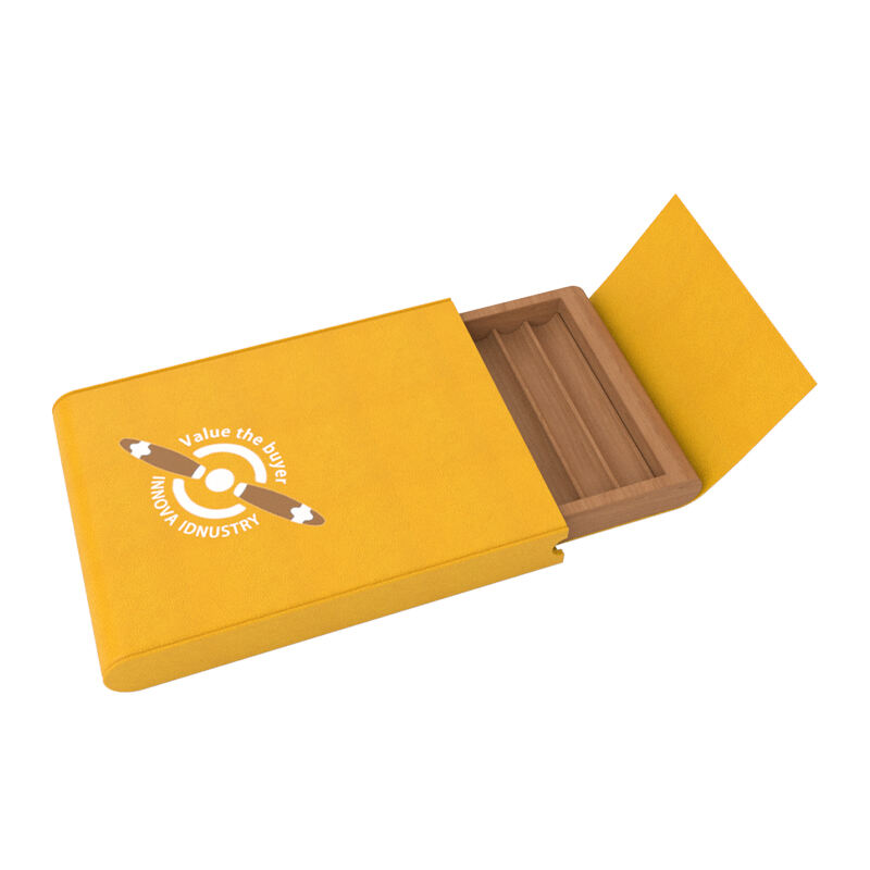 Estuche portátil para puros, humidor de puros de viaje