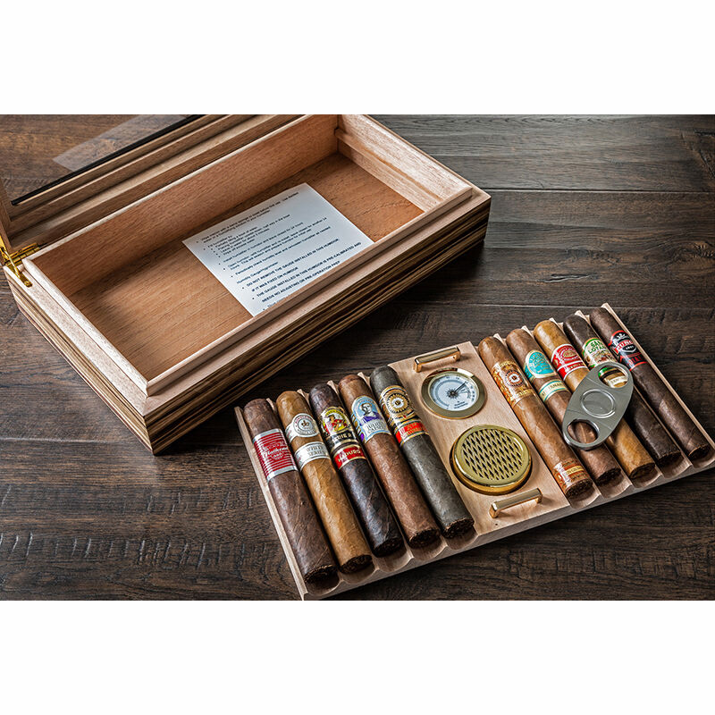 cómo funciona un humidor para puros
