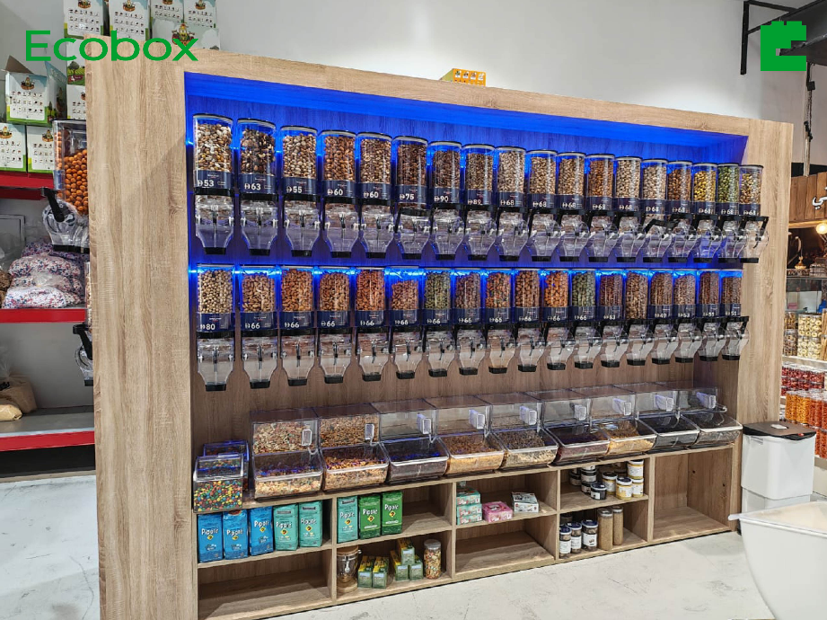 Welke voordelen biedt een zwaartekrachtdispenser voor supermarkten?