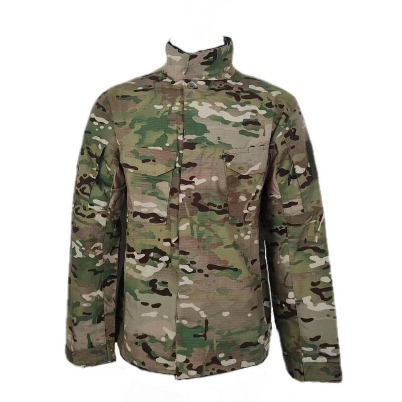 WH 8719 Camouflage Leaf suits Ribstop Camouflage Suits Uniforms Wear Resistant Uniform Clothing Olive Uniform Green Hunting Clothes；