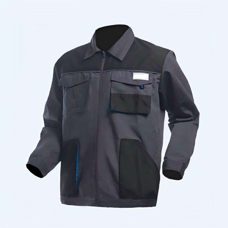 WH181 Lightweight Ribstop Jackets - Poly/Cotton Uniform for Men Durable Workwear for Industry