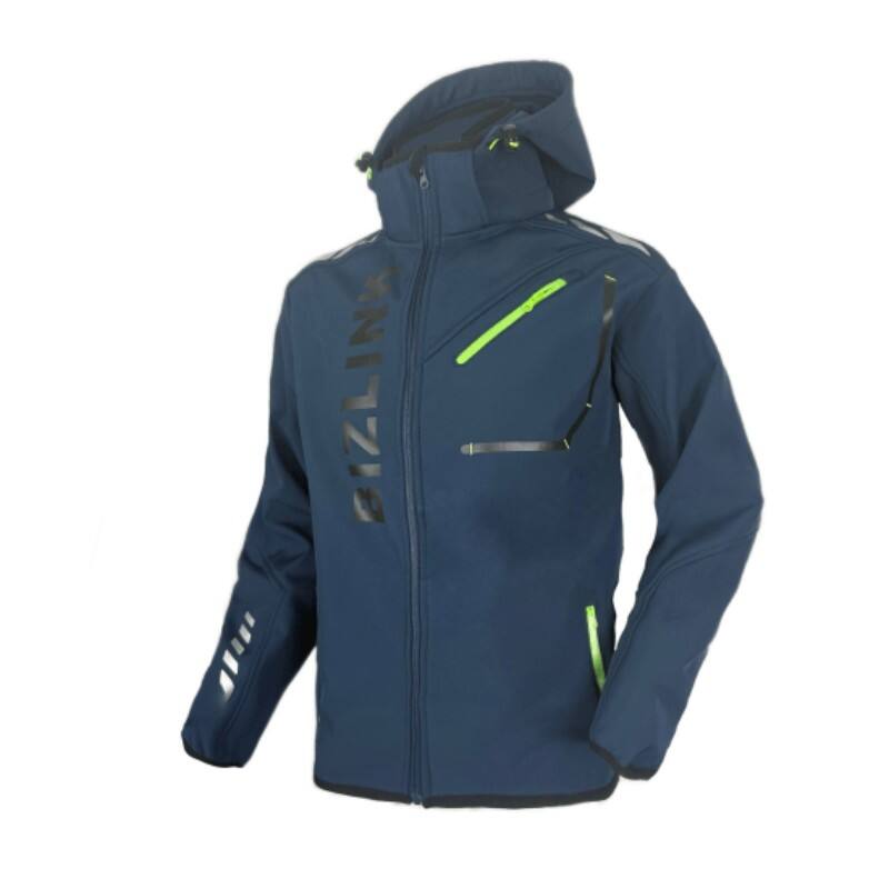 WH4843 OEM Service Outdoor Windbreaker Softshell Camping&Hiking Wear Soft Shell Jacket for Mens Detachable Hood Jacket