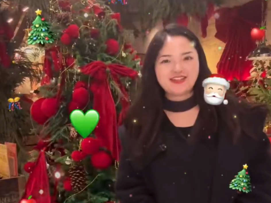 Merry Christmas -- From Rachel