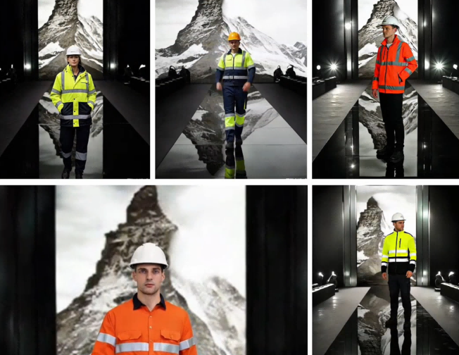 👷‍♂️Compliant with EN ISO 20471 high-visibility standard, enhancing workplace safety