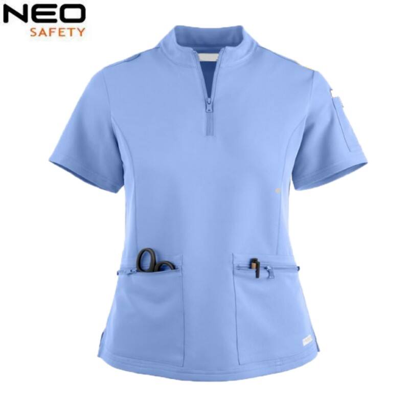 WH1114 Lightweight Custom logo Nurse Uniforms Doctor Nurses Dental Pet Hospital Uniform Top Beauty Salon Scrubs Suits