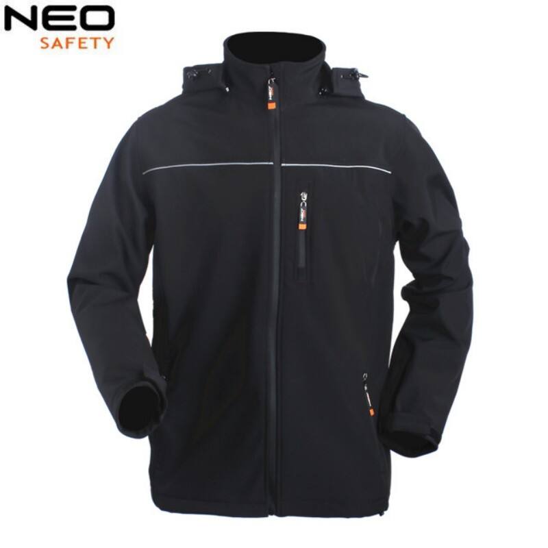 WH4811 Custom Waterproof Winter Ski Outdoor Hiking Soft Shell Jacket Snow Hooded Multiple Pockets Waterproof Mens Softshell Jacke