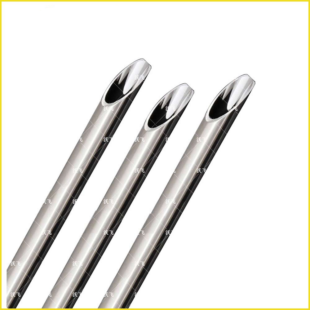 1/4OD  High Purity Sliver Round Seamless Tube GB Stainless Steel 316 Gas Tubing 10mm BA