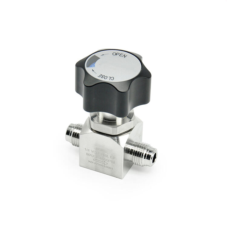 Ultra High Purity Diaphragm valves VCR in single port M VCR 3000PSI