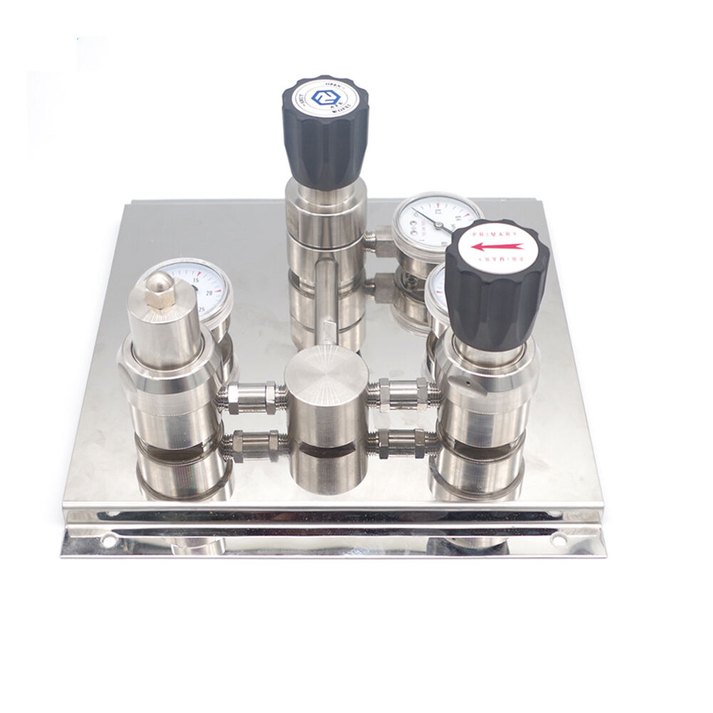 AFK R1100 Semi-automatic Changeover Switch Device with Stainless Steel Pressure Reducing Valve