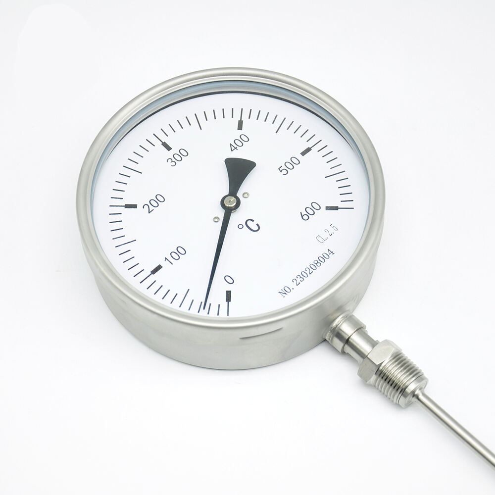 Metal Temperature Gauge Fahrenheit 125 & Celsius 50 Adjustable