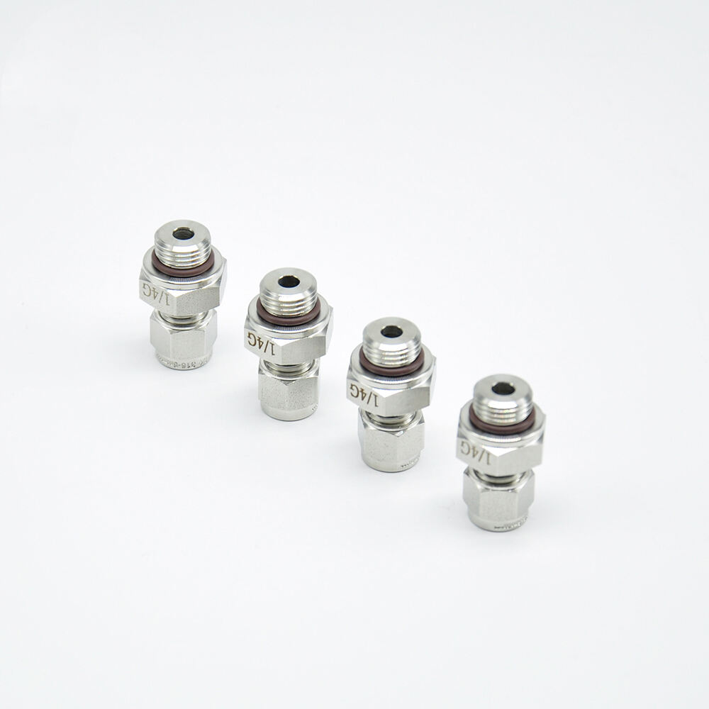 AFKLOK Type P O-Seal Ring fitting Male SAE 6mm od X 1/4 BSPP fitting BSPP x Tube Compression Fitting Stainless