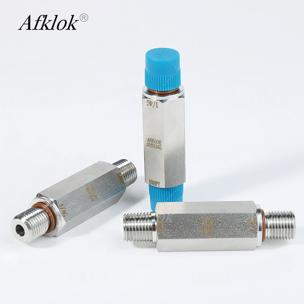 Stainless Steel 316L 50mm long rod male 1/8in 1/4in 3/8in 1/2in fitting 3000psi