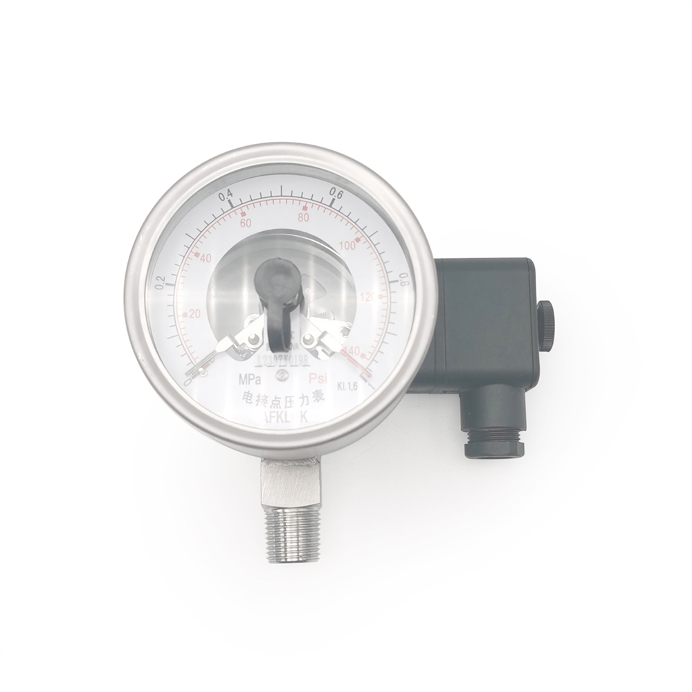 Working principle and calibration of electric contact pressure gauge！