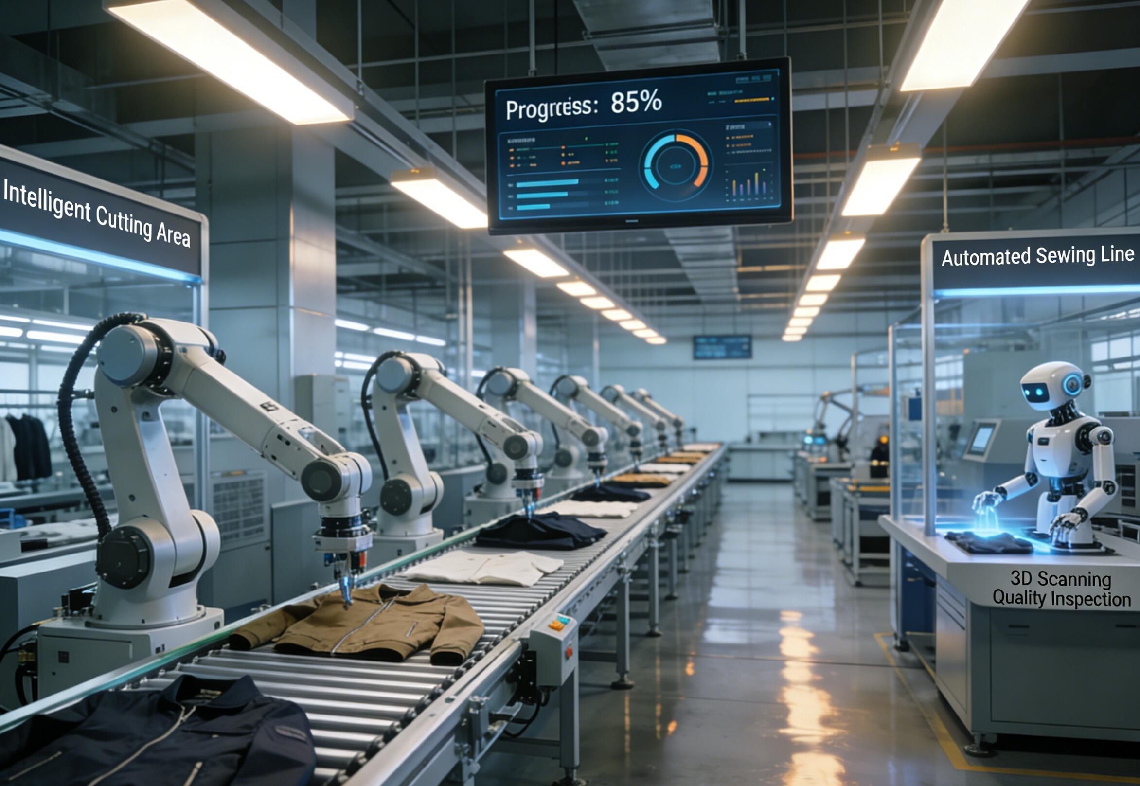 Technology empowers jacket production, blockchain traceability + smart manufacturing reshape industry standards